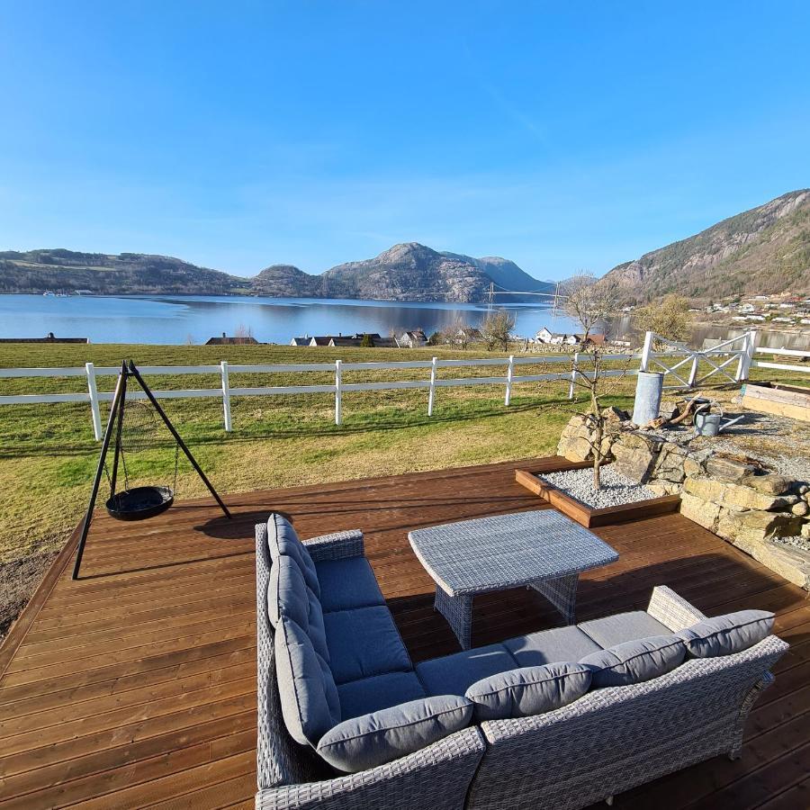 Lysefjorden - Goysa Gard Apartment Forsand ภายนอก รูปภาพ