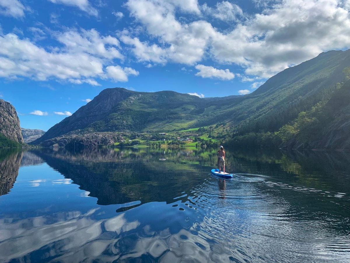 Lysefjorden - Goysa Gard Apartment Forsand ภายนอก รูปภาพ