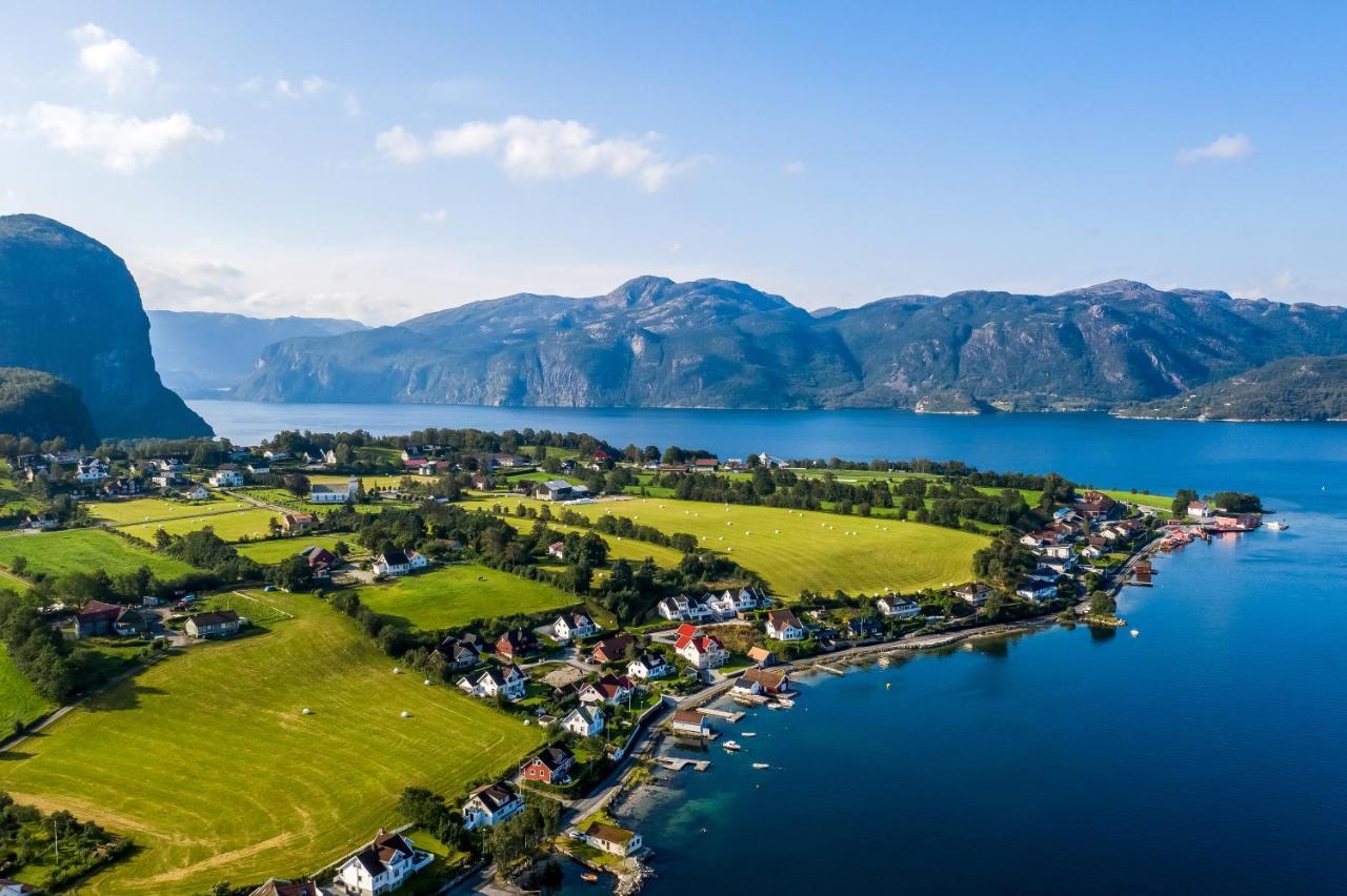 Lysefjorden - Goysa Gard Apartment Forsand ภายนอก รูปภาพ